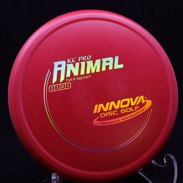 innova - animal - kc pro - putt & approach red/gold sheen/175