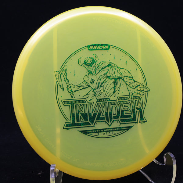 innova - invader - luster champion - putt & approach yellow/green/170