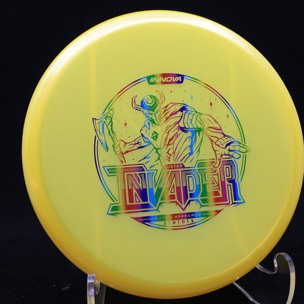 innova - invader - luster champion - putt & approach yellow/rainbow/170