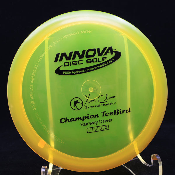 innova - teebird - champion - fairway driver yellow/black/175