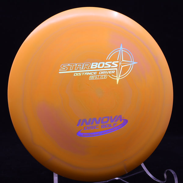innova - boss - star - distance driver orange mix/silver sheen/175