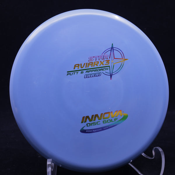 innova - aviarx3 - star - putt & approach blue dusk/rainbow/175