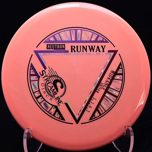 streamline - runway - neutron - overstable midrange 170-175 / orange melon/purple red/175