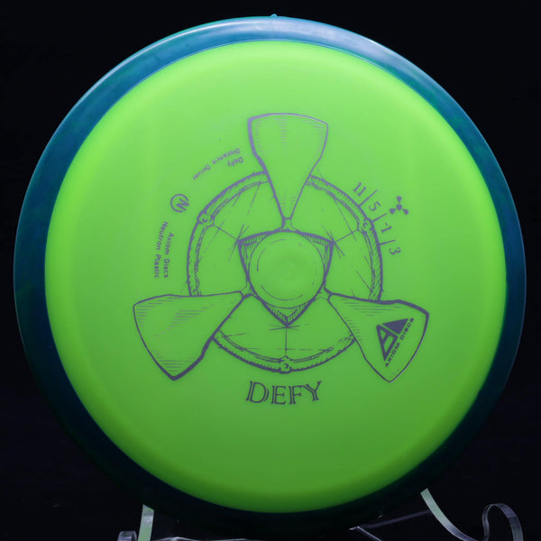 axiom - defy - neutron - distance driver 160-164 / green/teal/161