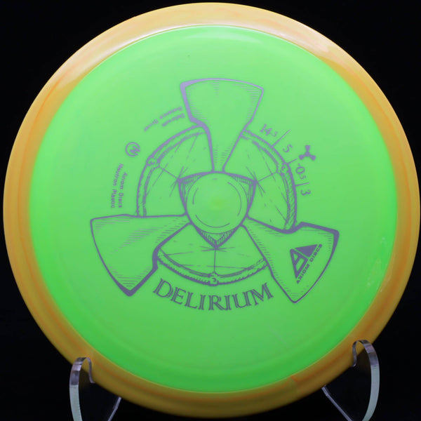 axiom - delirium - neutron - distance driver 170-175 / lime green/yellow/175
