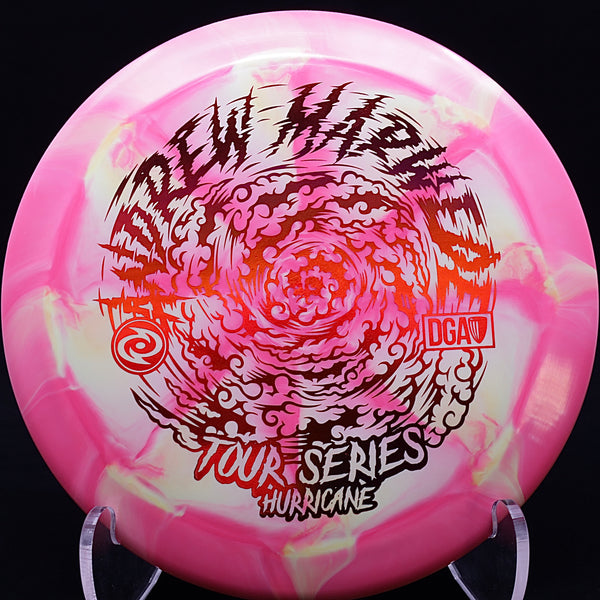dga - tour series - hurricane - distance driver ultra pink mix/red sheen/174