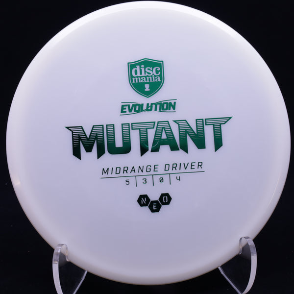 discmania - mutant - neo - midrange white/green/180