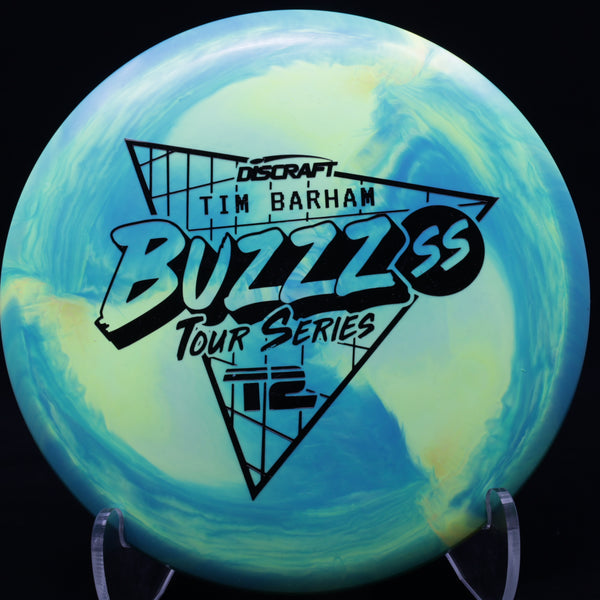 discraft - buzzz ss - esp tour series - tim barham 177+ / blue yellow mix