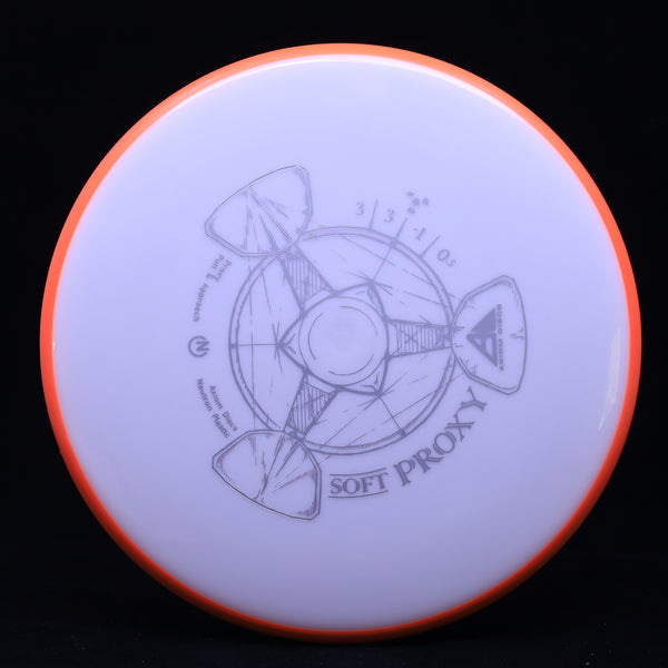 axiom - proxy - soft neutron - putt & approach 165-169 / white orange/167