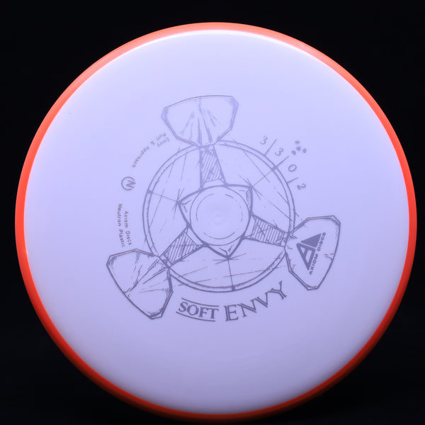 axiom - envy - soft neutron - putt & approach 165-169 / white orange/168
