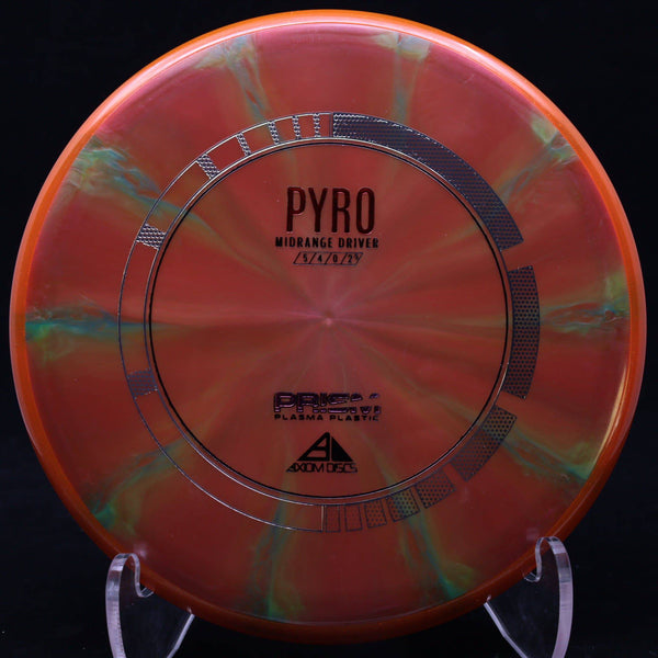 axiom - pyro - prism plasma - midrange 176-179 / red green blend/orange/178
