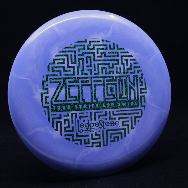 discraft - zeppelin - tour series esp swirl - ledgestone edition 177+ / purple blue