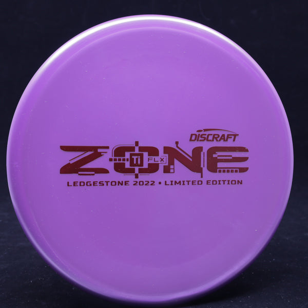 discraft - zone - titanium flx - ledgestone edition 174 / purple brown