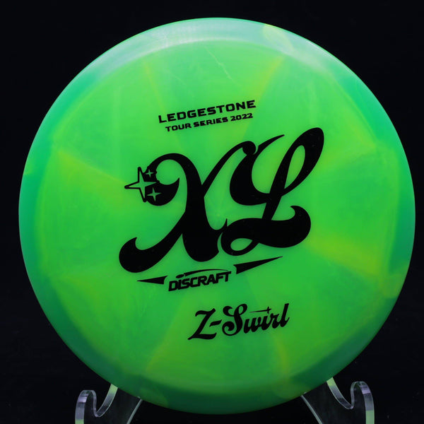 discraft - xl - z swirl - ledgestone edition 174 / green yellow