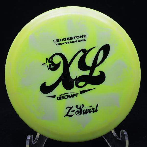 discraft - xl - z swirl - ledgestone edition 172 / yellow neon