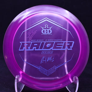 dynamic discs - raider - lucid - ricky wysocki signature edition 173-176 / purple/lilac purple/173