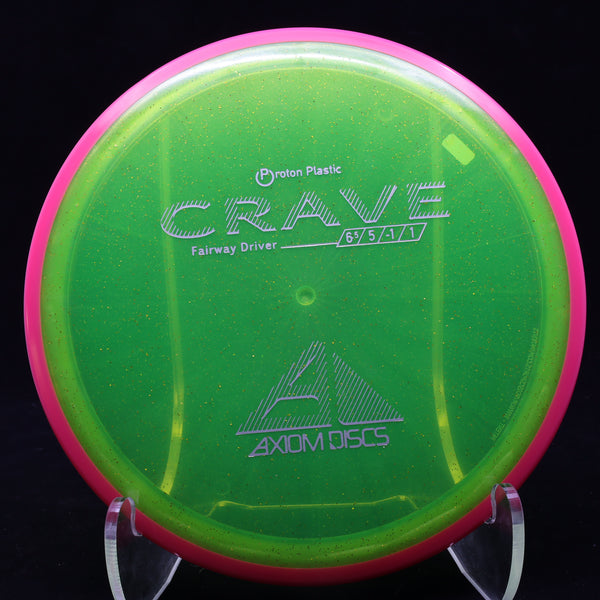axiom - crave - proton - fairway driver 160-164 / yellow green/pink/161