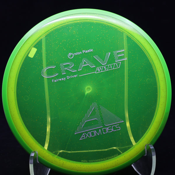 axiom - crave - proton - fairway driver 165-169 / yellow/green/166