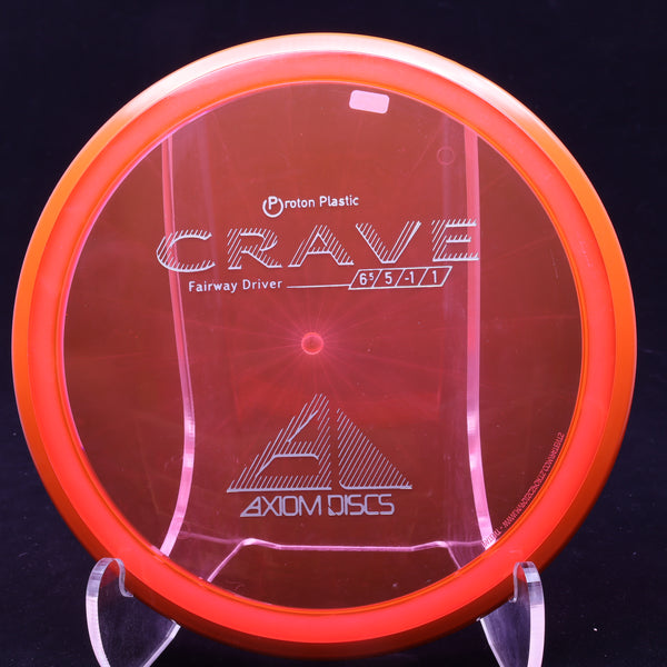 axiom - crave - proton - fairway driver 155-159 / orange red/orange/157