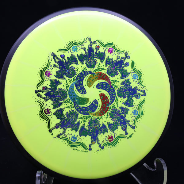 MVP - Tesla - Fission - "CTHULHU" control driver cth cthuhlu Cthulhu distance Distance Driver Driver golf disco collector GOLFDISCO ORIGINALS gyro htc hulu MVP MVP Disc Sports mvpdiscsport neutron Scienski Skeet spin tesla ulu