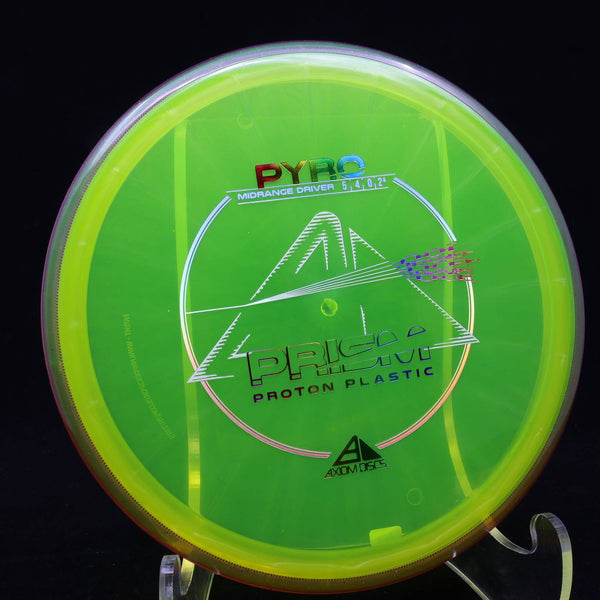 Axiom - Pyro - Proton Plastic - Midrange Driver 176-179 YELLOW PINK 176 axiom Disc Golf disc golf discs disc golf discs for sale discs mid mid-range midrange midrange driver mvp piro proton pyro