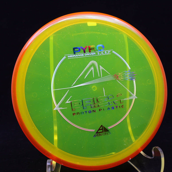 Axiom - Pyro - Proton Plastic - Midrange Driver 176-179 YELLOW ORANGE 177 axiom Disc Golf disc golf discs disc golf discs for sale discs mid mid-range midrange midrange driver mvp piro proton pyro