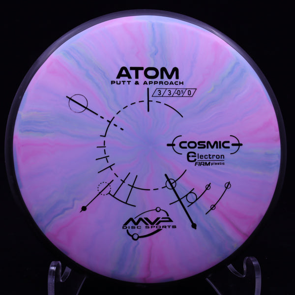 mvp - atom - cosmic electron (firm) - putt & approach 170-175 / pink blue mix/172