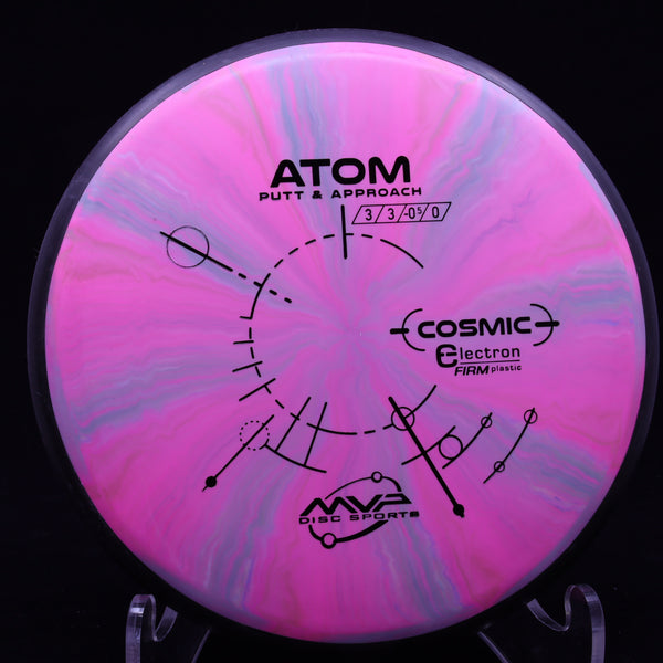 mvp - atom - cosmic electron (firm) - putt & approach 170-175 / pink grey mix/172