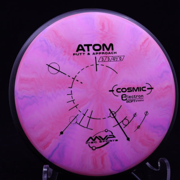 mvp - atom - cosmic electron (soft) - putt & approach 170-175 / pink purple mix/171