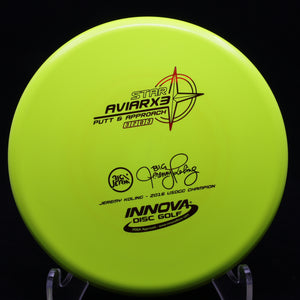 innova - aviarx3 - star - putt & approach - jeremy koling signature yellow/red/175