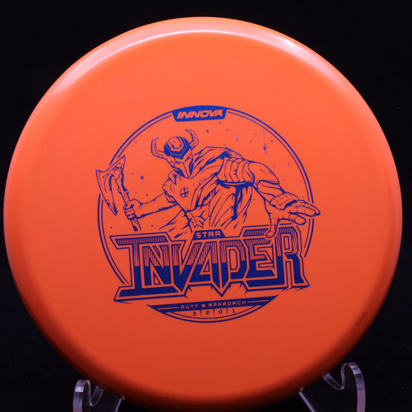innova - invader - star - putt & approach 175 / orange/blue sheen/175