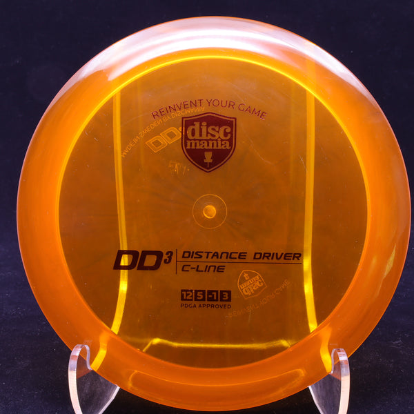 discmania - dd3 - c-line - distance driver orange/red/175