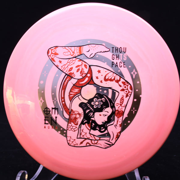 thought space athletics - omen - aura - distance driver 170-175 / pink rose/silver red/173