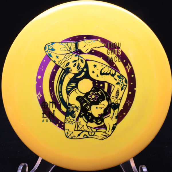 thought space athletics - omen - aura - distance driver 170-175 / yellow/purple teal/173