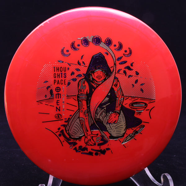 thought space athletics - omen - ethereal - distance driver 170-175 / red/silver purple/174