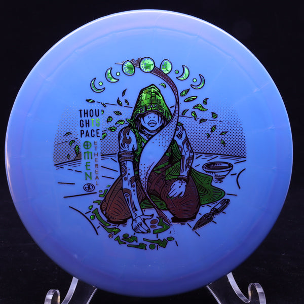 thought space athletics - omen - ethereal - distance driver 165-169 / blue denim/green purple/169