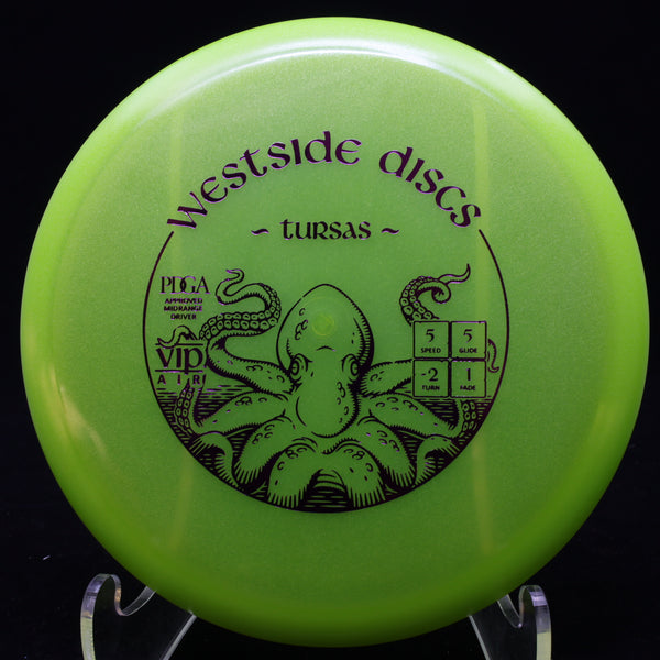 westside discs - tursas- vip-air - midrange green yellow/purple/157