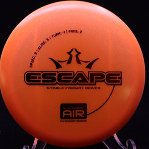 dynamic discs - escape - lucid - air - fairway driver 145-159 / orange/red/157
