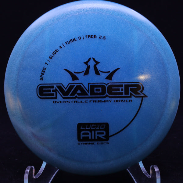 dynamic discs - evader - lucid air - fairway driver 145-159 / blue/black/156