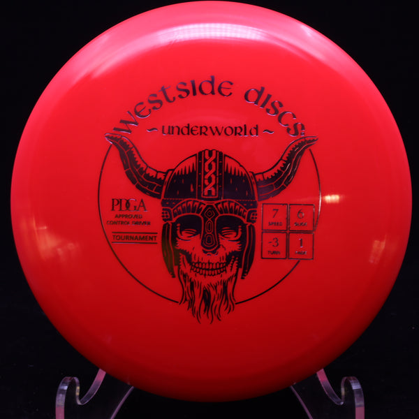 westside discs - underworld - tournament - fairway driver red/pink/171