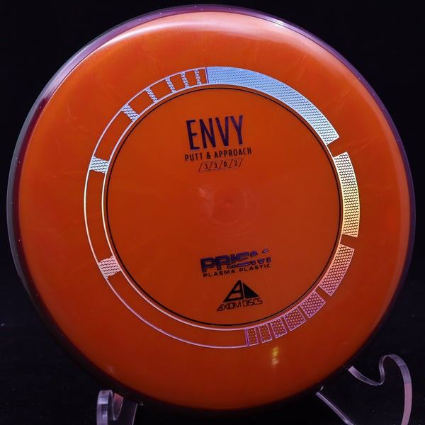 axiom - envy - prism plasma - putt & approach 170-175 / orange/red/175