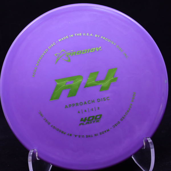 prodigy - a4 - 400 plastic - approach disc purple/174