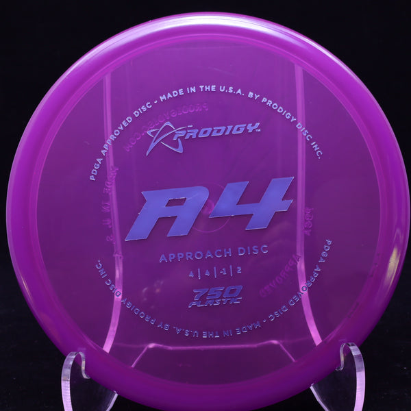 prodigy - a4 - 750 plastic - approach disc purple/174