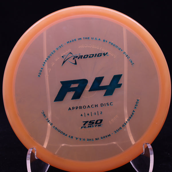prodigy - a4 - 750 plastic - approach disc orange/173