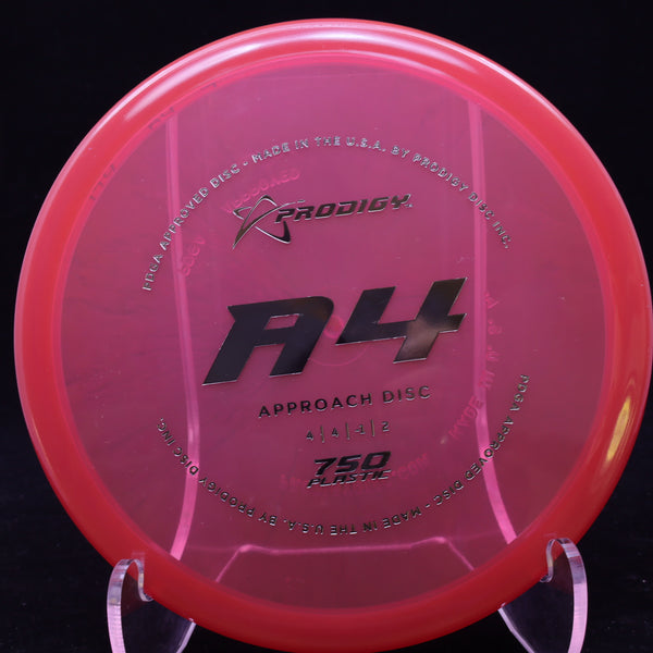 prodigy - a4 - 750 plastic - approach disc red/174