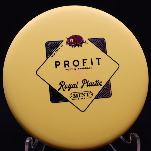 mint discs - profit - royal plastic - putt & approach yellow/172
