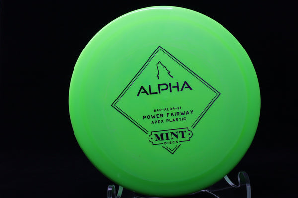 mint discs - alpha - apex plastic - fairway driver