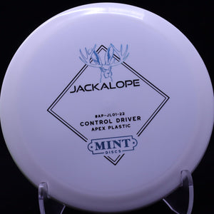 mint discs - jackalope - apex plastic - fairway driver white/blue/166