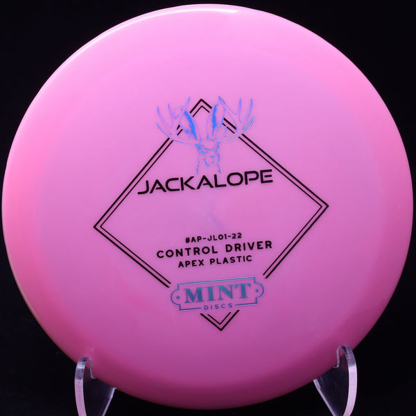 mint discs - jackalope - apex plastic - fairway driver pink/blue/175