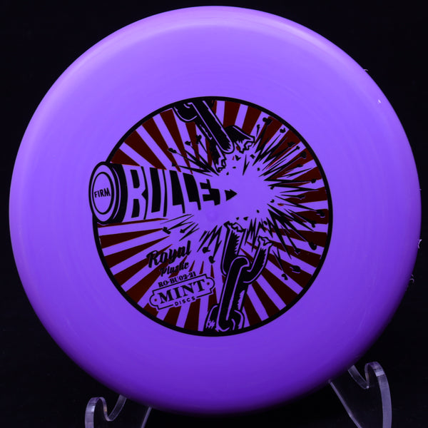 mint discs - bullet - firm royal plastic - putt & approach purple 2/175